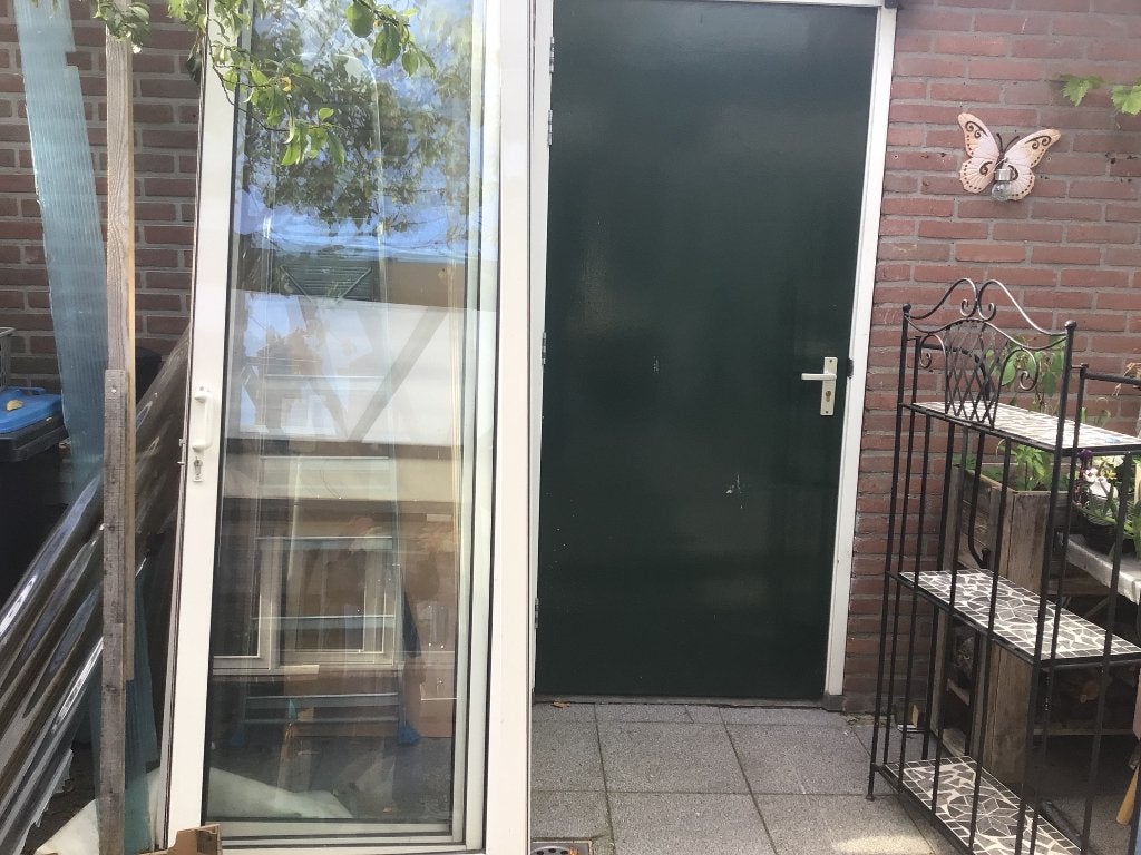 Veranda deuren wit is al uit elkaar gehaald, Ophalen, Gebruikt, Veranda