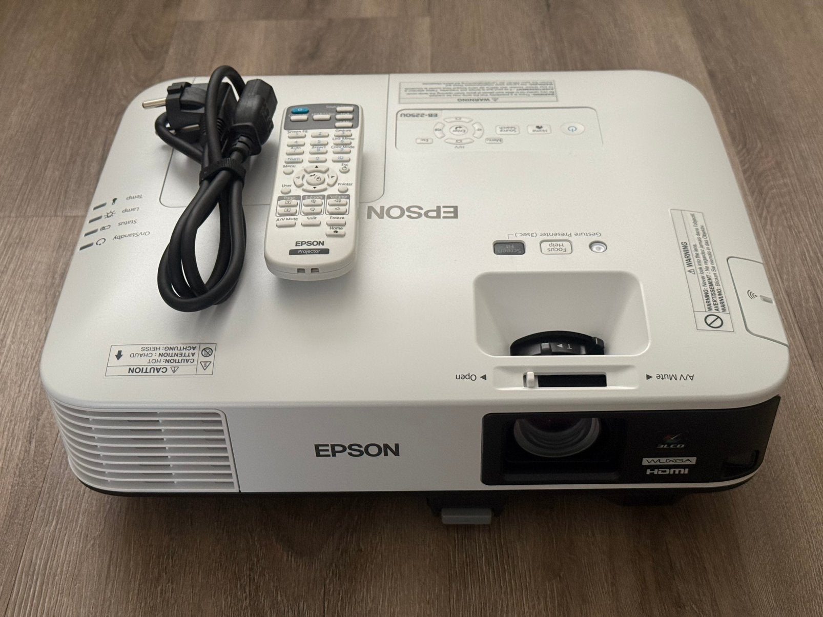 Epson EB-2250U 5000 lumen Full HD (1920x1080) 16:9, Gebruikt, Epson, Ophalen of Verzenden, LCD