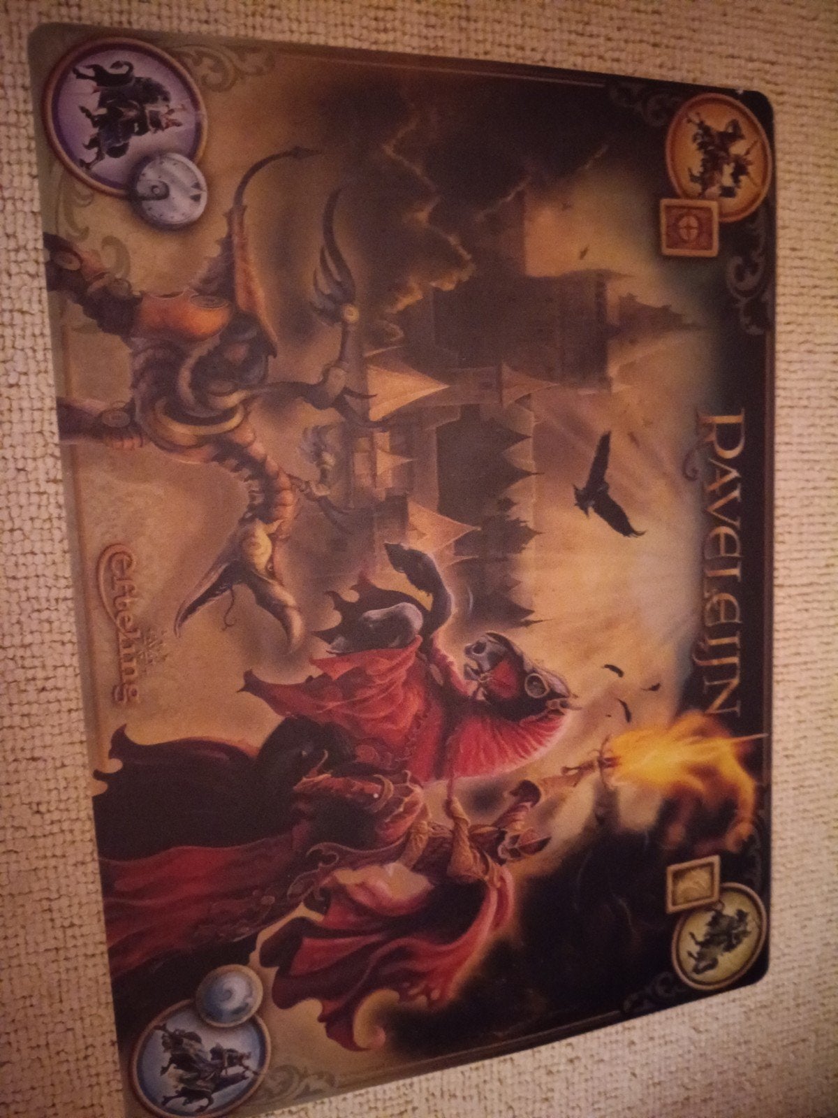 Efteling Raveleijn placemat, Verzamelen, Efteling, Ophalen of Verzenden, Nieuw, Gebruiksvoorwerp