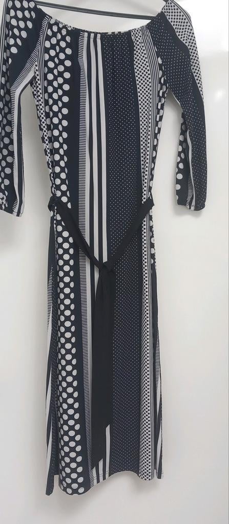 Studio Anneloes dot  travel jurk maat S  zgan blauw/wit, Maat 38/40 (M), Studio Anneloes, Blauw, Ophalen of Verzenden