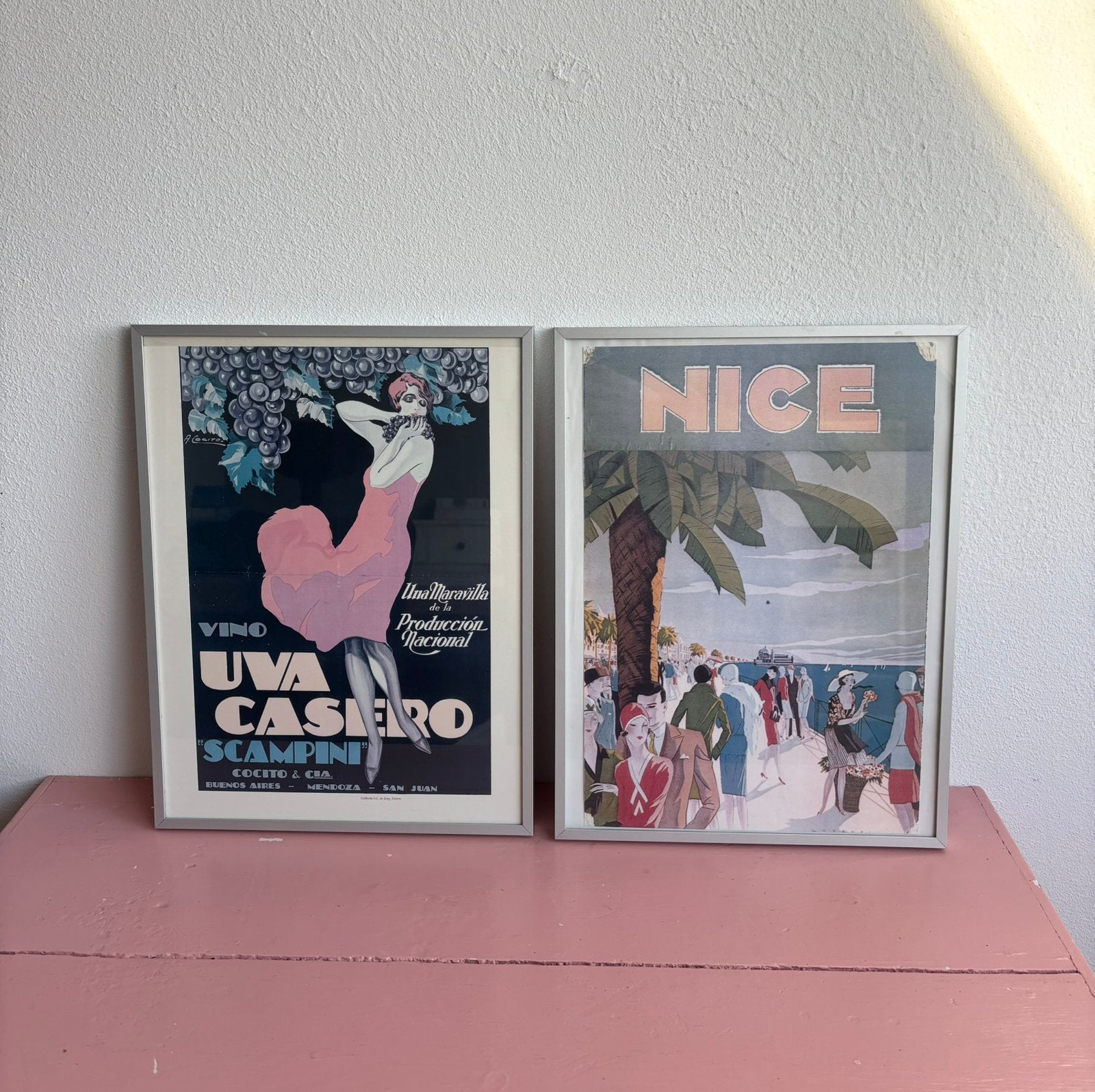 Vintage Poster set, Verzamelen, Posters, Zo goed als nieuw, A1 t/m A3, Ophalen