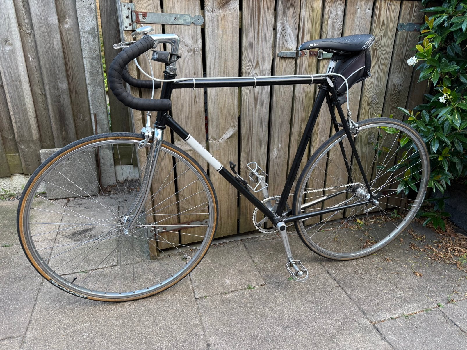 Custom made Single Speed racefiets, Minder dan 10 versnellingen, Staal, Zo goed als nieuw, 57 tot 61 cm