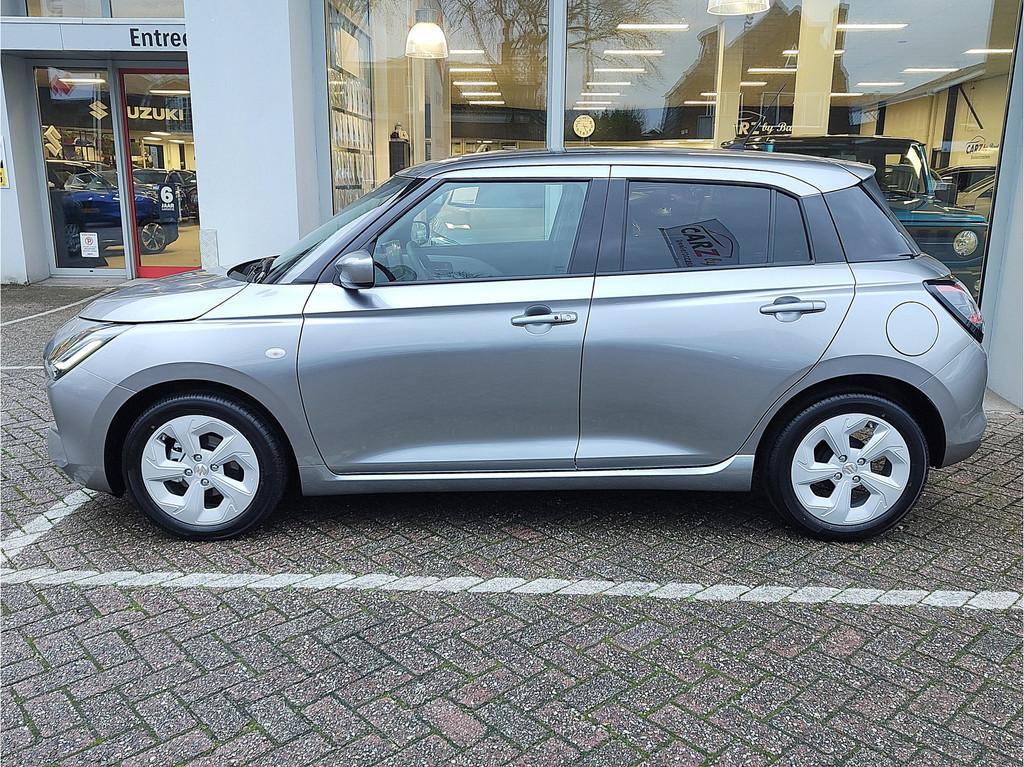 Suzuki Swift 1.2 SELECT SMART HYBRID AUTOMAAT Direct Leverba, Auto's, Suzuki, 12 maanden, Stof, Zwart, 82 pk