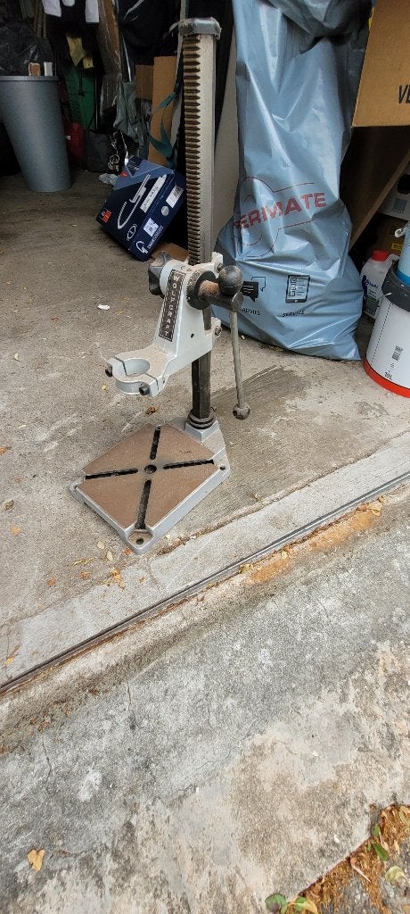 Wolfcraft  boorstandaard, Ophalen, Gebruikt, Kolomboormachine