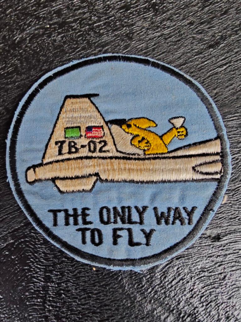 Patch , USAF THE ONLY WAY TO FLY PATCH , SNOOPY PATCH , uitd, Ophalen of Verzenden, Luchtmacht, Amerika, Embleem of Badge