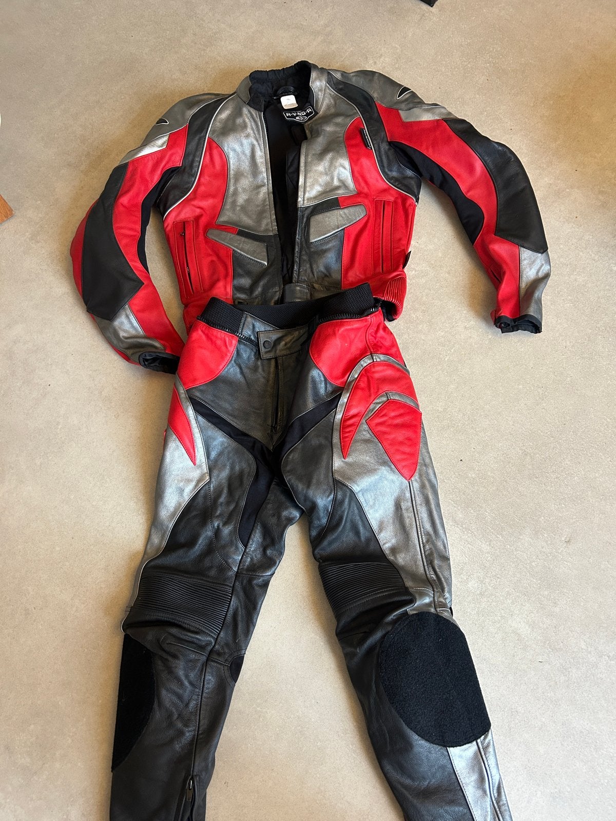 Revenger Leren Motorpak - Maat 50 (Jas & Broek), Ophalen of Verzenden, Nieuw zonder kaartje, Heren, Combipak