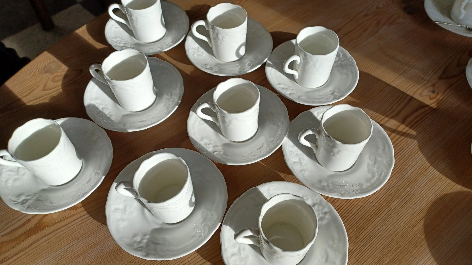 Coalport Bone China Koffie/Espresso Kop en Schotel Set, Ophalen of Verzenden