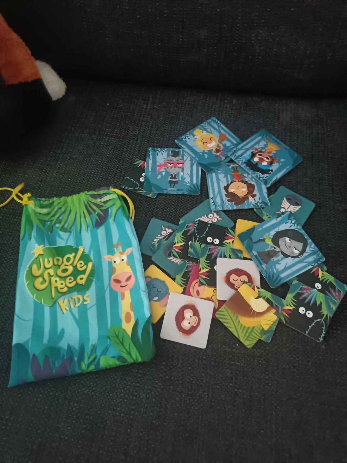 Jungle Speed Kids - Snel Reactie Spel voor Kinderen, Vijf spelers of meer, Ophalen of Verzenden, Zo goed als nieuw, Asmodee