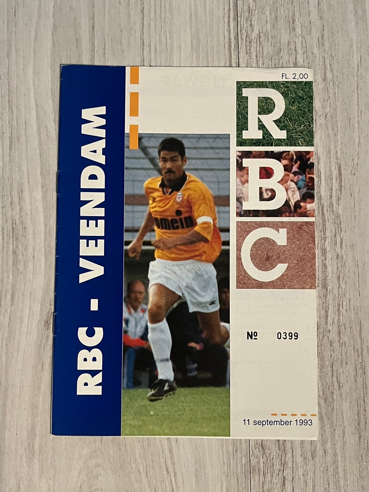 RBC - Veendam seizoen 1993-1994, Verzamelen, Ophalen of Verzenden, Zo goed als nieuw, Overige binnenlandse clubs, Boek of Tijdschrift