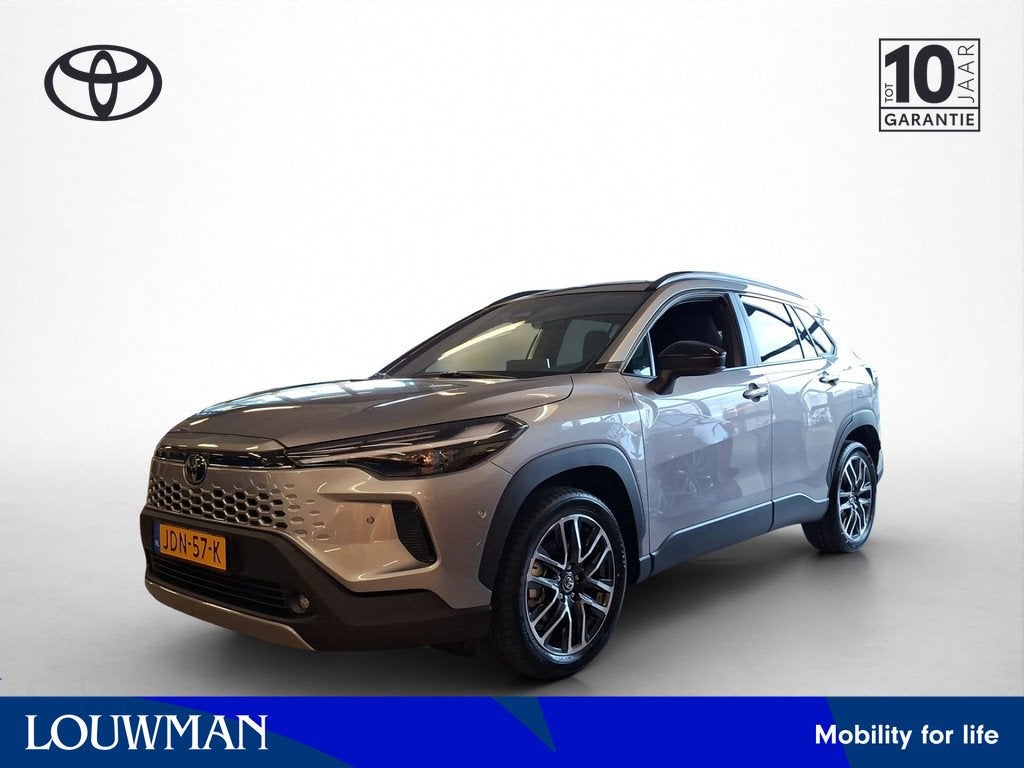 Toyota Corolla Cross Hybrid 180 Executive (bj 2025), Auto's, Toyota, 12 maanden, 4 cilinders, Automatische klimaatregeling, Leder en Stof