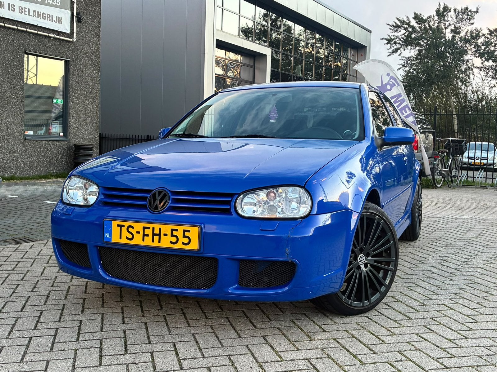 Volkswagen Golf R32 pakket! 1.8 20V 110KW Blauw Met APK, 1206 kg, 4 cilinders, Blauw, Origineel Nederlands
