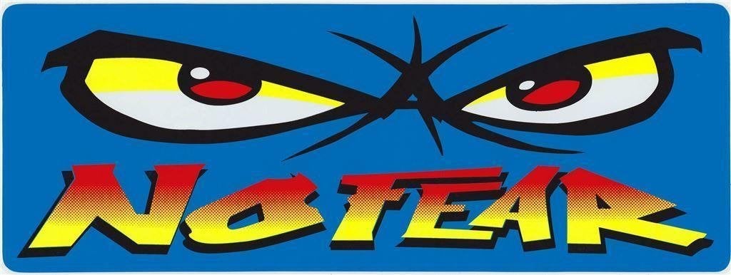 No Fear sticker #11, Verzenden, Nieuw, Bedrijf of Vereniging