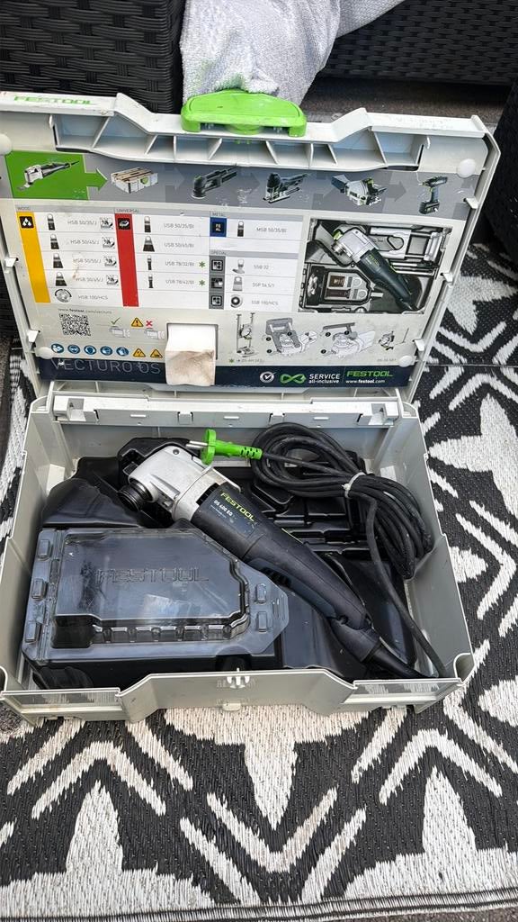 FESTOOL Oscillator multitool OS 400 EQ-Set, Doe-het-zelf en Verbouw, Ophalen of Verzenden, Zo goed als nieuw