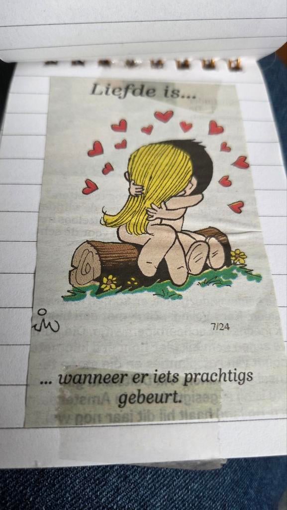 Heeeeel veel knipsels Liefde is, Ophalen, Gebruikt