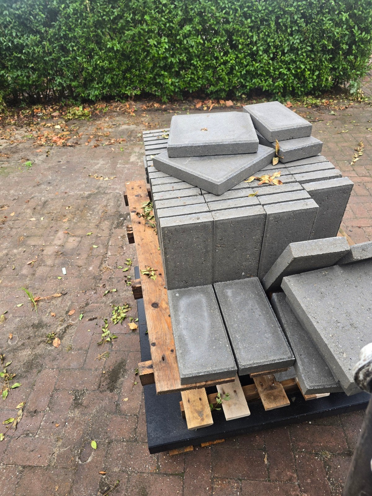 30x30 en 15x30 tegels nieuw, Tuin en Terras, Tegels en Klinkers, Ophalen, Nieuw, Beton, Terrastegels