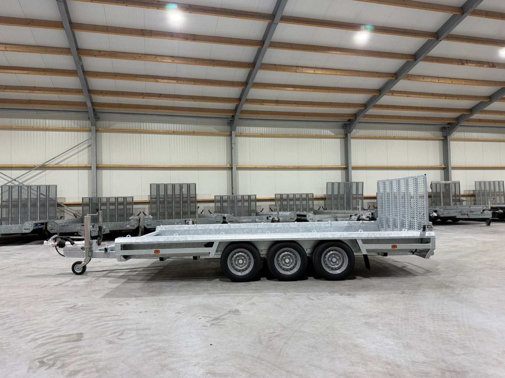Hulco terrax 3 3500 kg machinetransporter NIEUW, Auto diversen, Ophalen of Verzenden, Zo goed als nieuw
