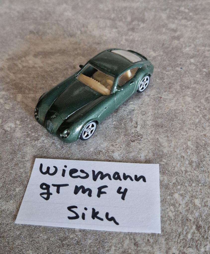 Siku Wiesmann GT MF4 - Groen modelauto, Ophalen of Verzenden, Zo goed als nieuw, Auto, SIKU