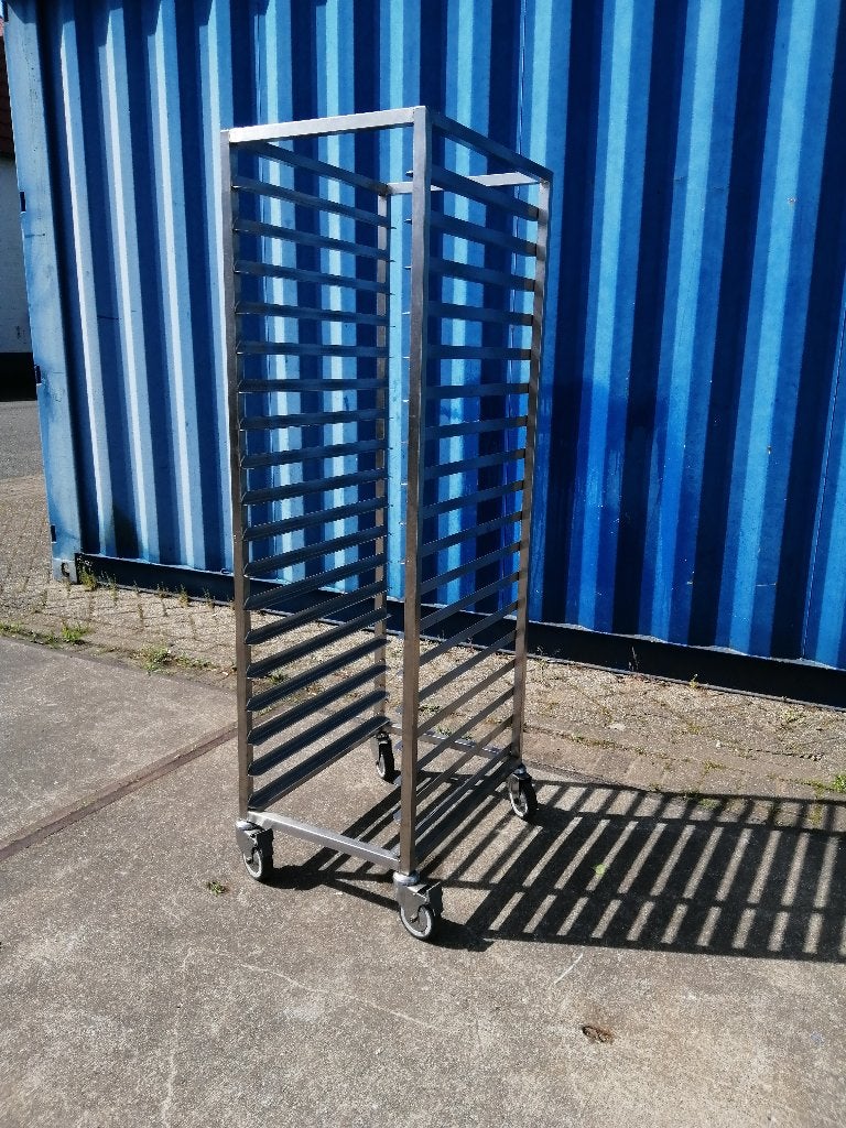 diverse RVS keuken trolley / RVS Serveerwagen, Ophalen, Gebruikt