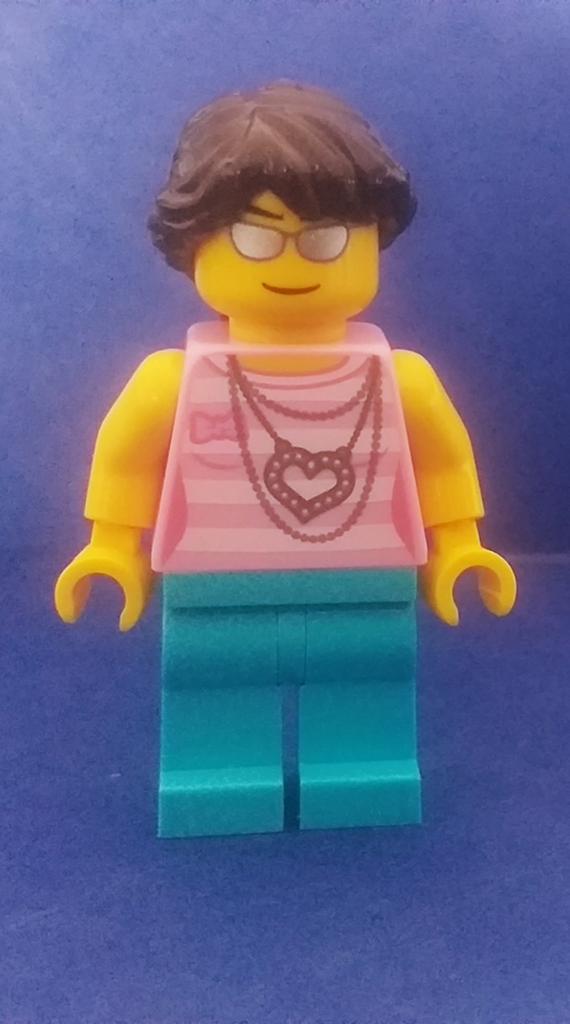 NIEUW lego SUMMER GIRL poppetje minifiguur minifig fig NR2, Ophalen of Verzenden, Nieuw, Minifiguur, Lego