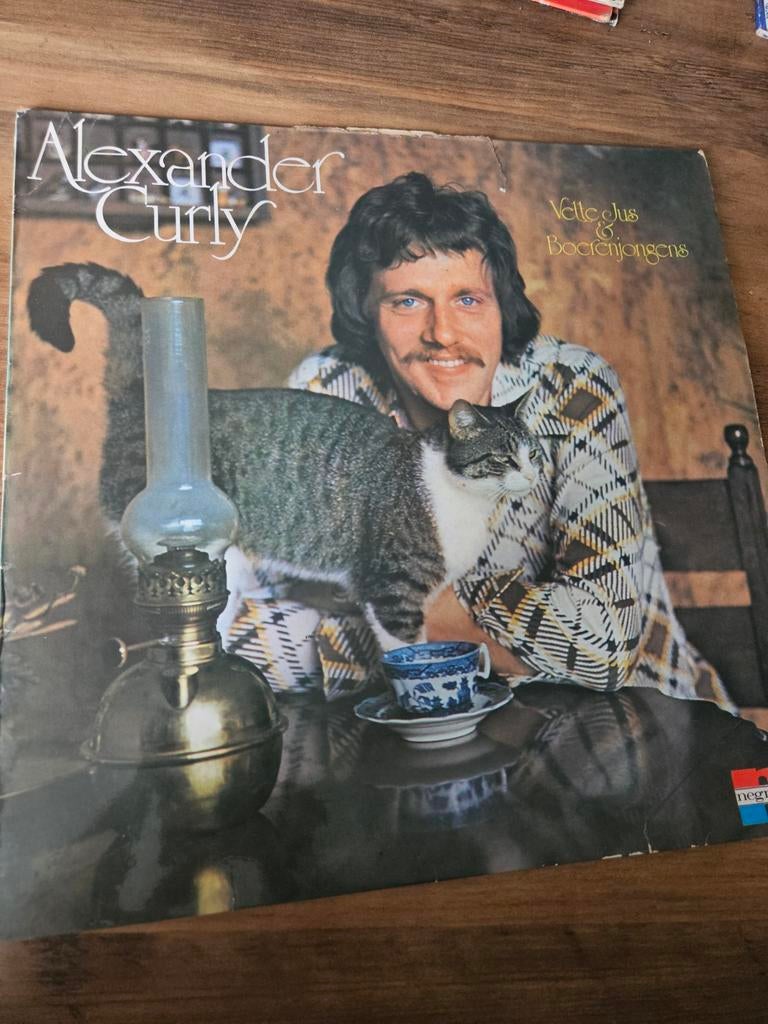 Alexander Curly - Vette Jus & Boerenjongens LP, Ophalen of Verzenden, Gebruikt, 12 inch