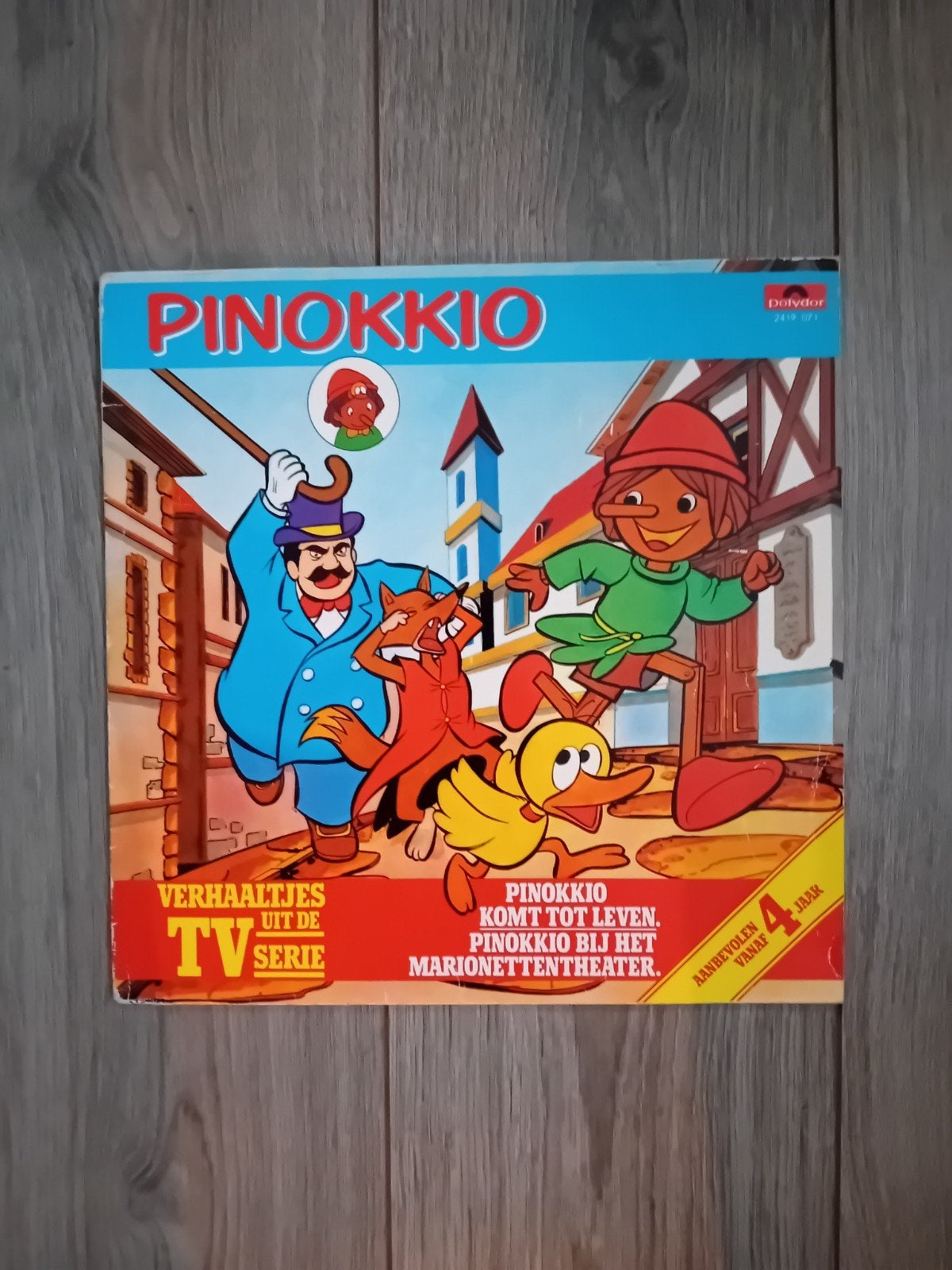 Pinokkio - Verhaaltjes uit de TV-serie (LP), Ophalen of Verzenden, Gebruikt