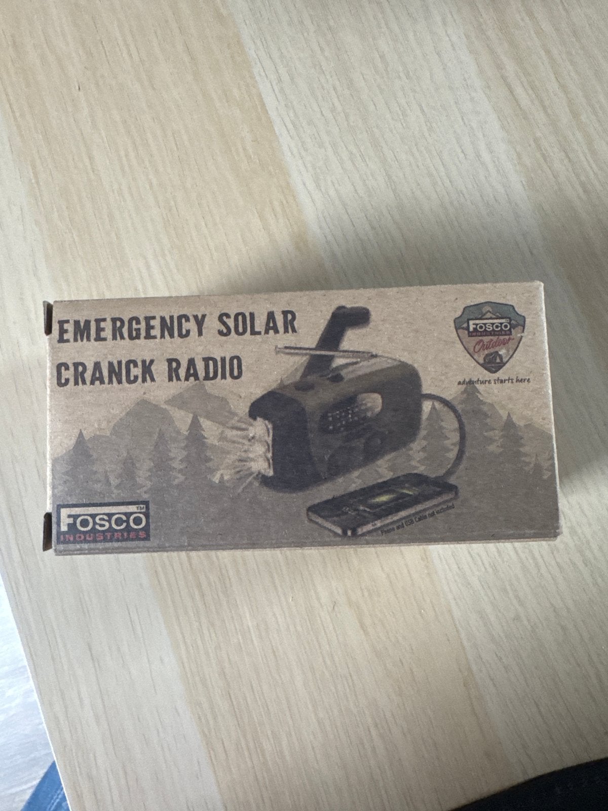 Fosco noodradio  - Nieuw in doos, Ophalen, Nieuw, Radio
