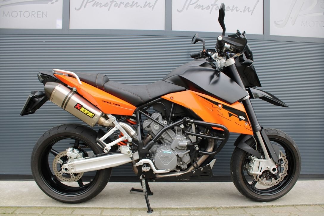 KTM 990 Supermoto 990sm (2008) *Akrapovic*Org.NL*, 2 cilinders, KTM, Motorrijbewijs A, Bedrijf