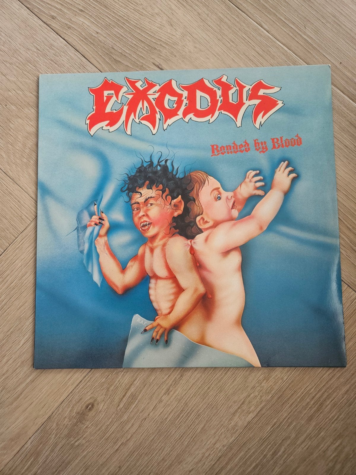 Exodus - Bonded by Blood (1985 originele persing LP), Ophalen of Verzenden