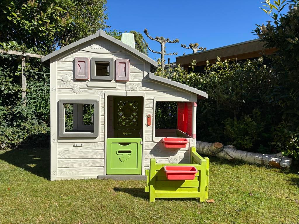 Smoby Speelhuisje - Nette staat, Ophalen, Gebruikt, Kunststof