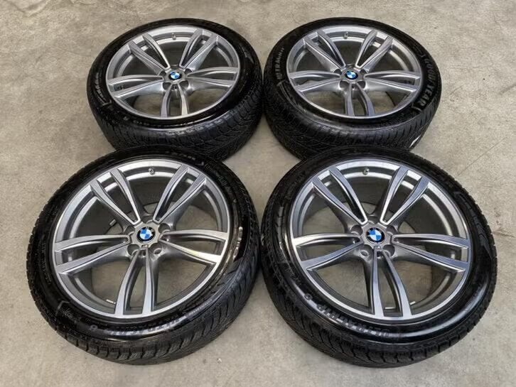 19” Orig BMW 6 GT 7 G12 G11 Style 647M Velgen Winterbanden, Banden en Velgen, Winterbanden, Ophalen, 19 inch