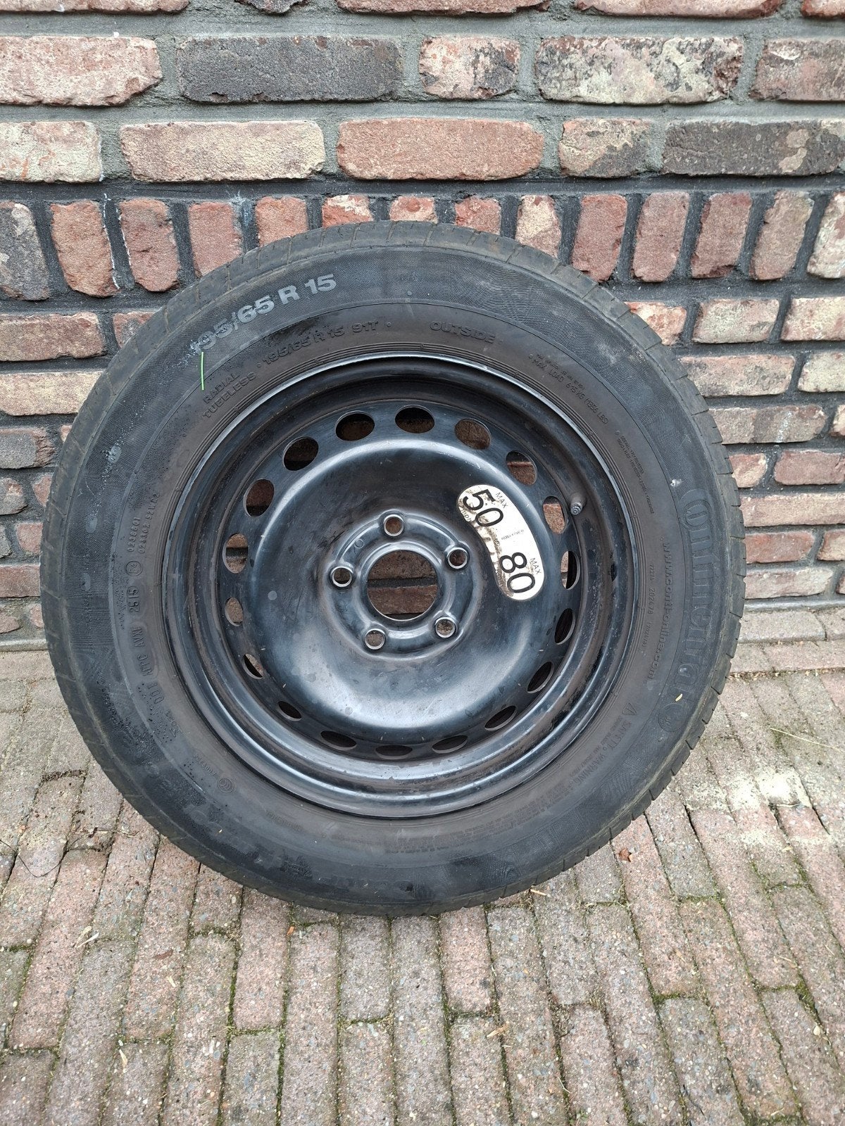 Reservewiel Renault Megane, Ophalen, Gebruikt