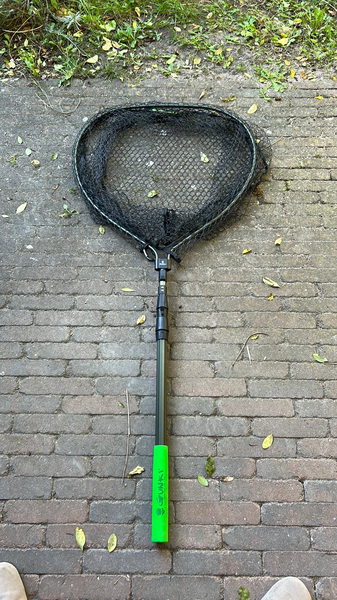 Gunki net, Ophalen, Nieuw, Net of Fuik
