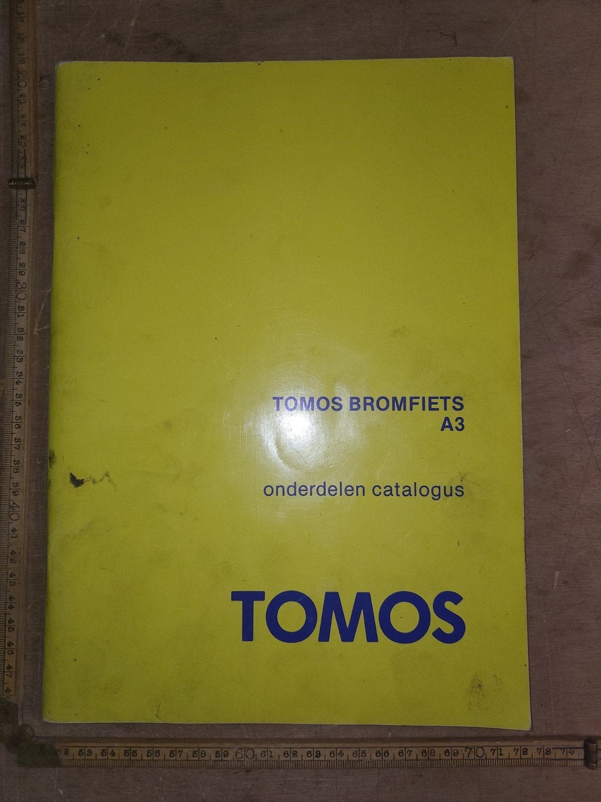 Onderdelen Catalogus Tomos A3 1987, Ophalen of Verzenden, Gebruikt