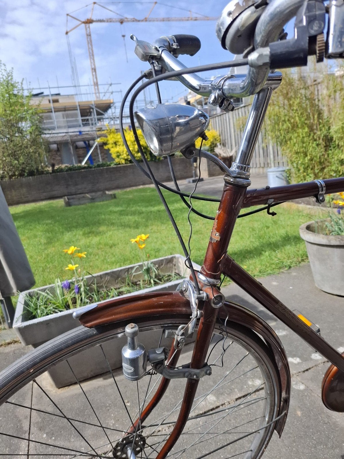 Oldtimer Raleigh Tourist, Fietsen en Brommers, 59 cm of meer, Ophalen