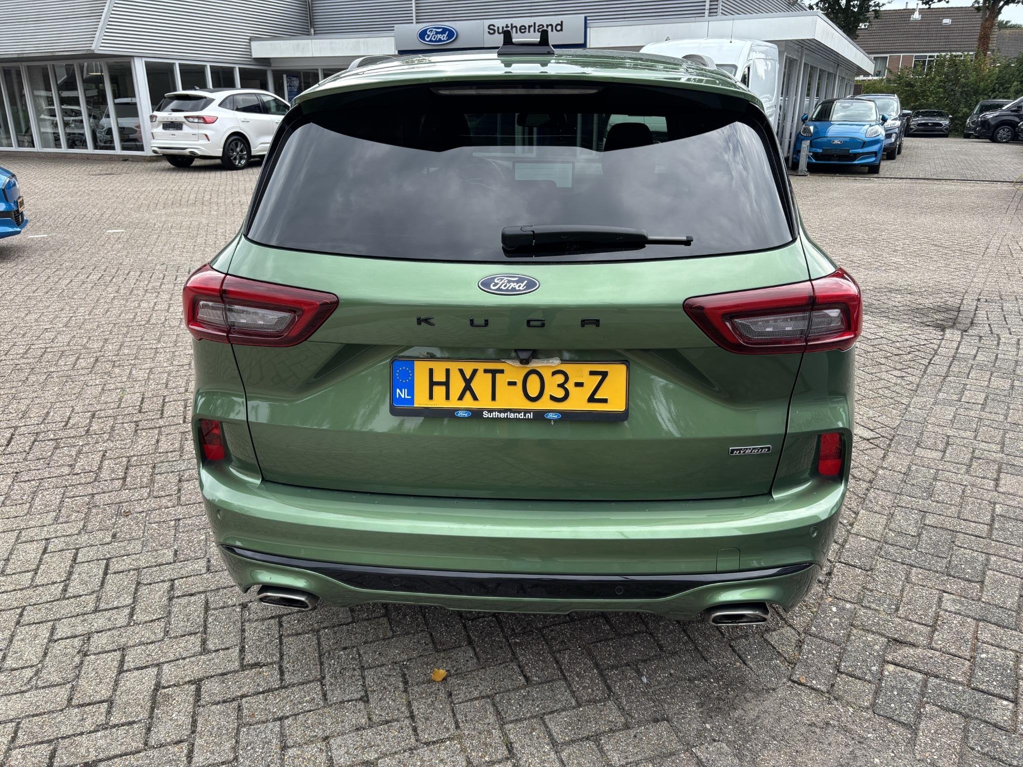 Ford Kuga 2.5 PHEV ST-Line X 243pk | Winterpack | Driver Ass, 14 kWh, Gebruikt, Leder en Stof, Hybride Elektrisch/Benzine
