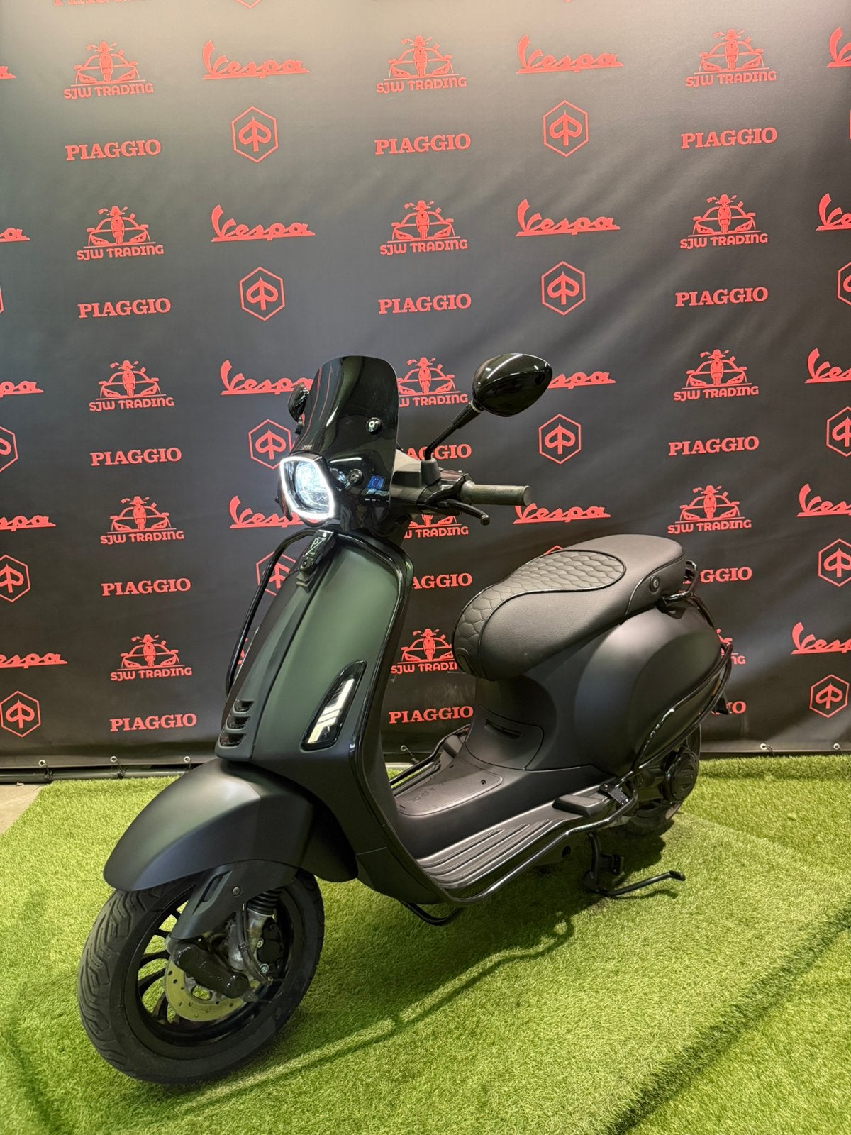 Vespa Sprint 2019 Brom! Mat Zwart / RS Zadel / Garantie!