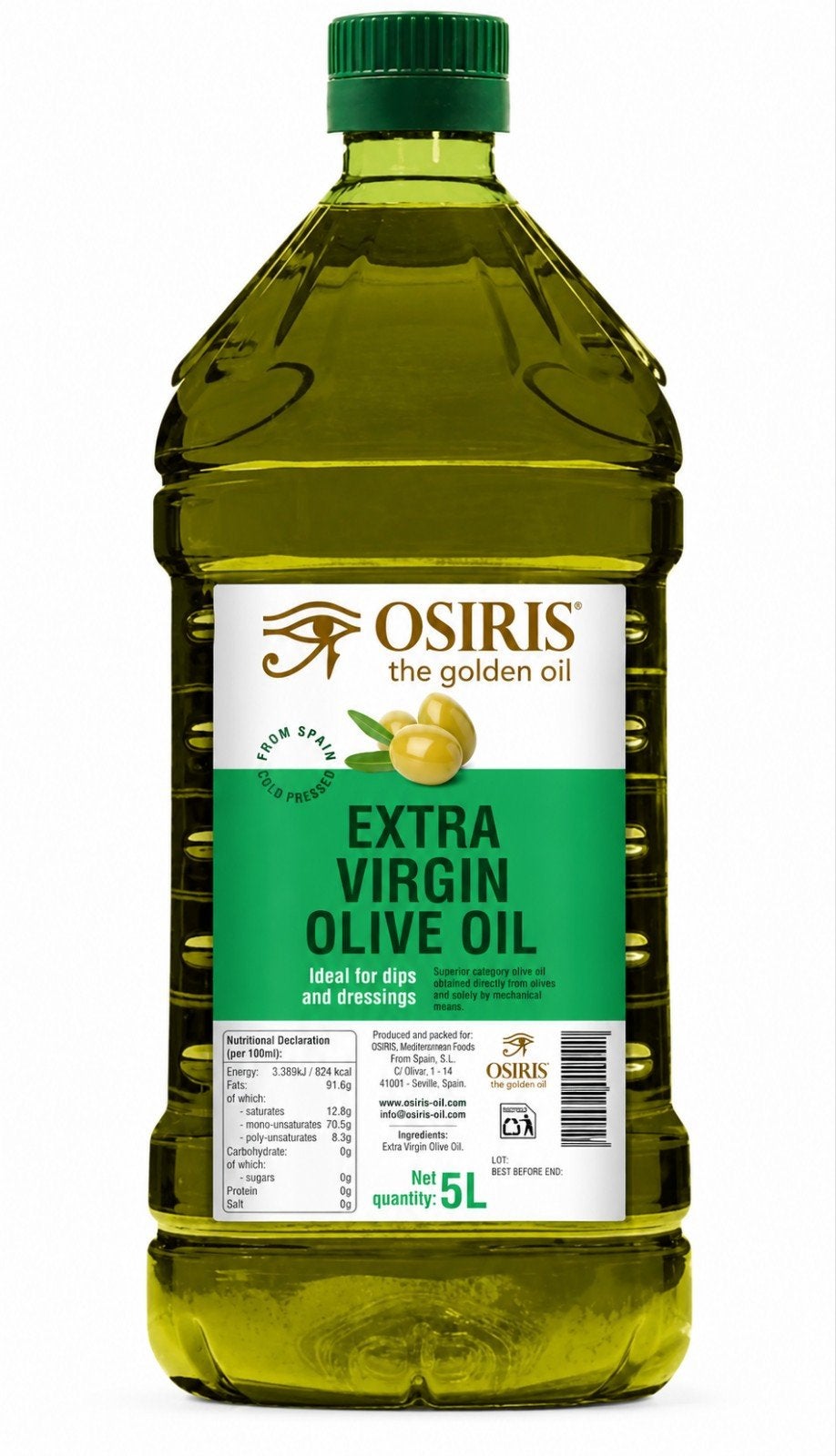 OLIJFOLIE EXTRA VIRGIN UIT SPANJE, Verzenden
