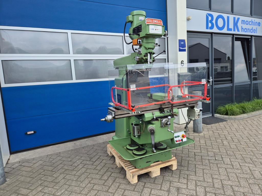 GOLDMILL 3-VS Freesbank Compleet 380V Rohm machineklem!, Gebruikt, Info@bolkmachinehandel.nl, GOLDMILL, Ophalen of Verzenden