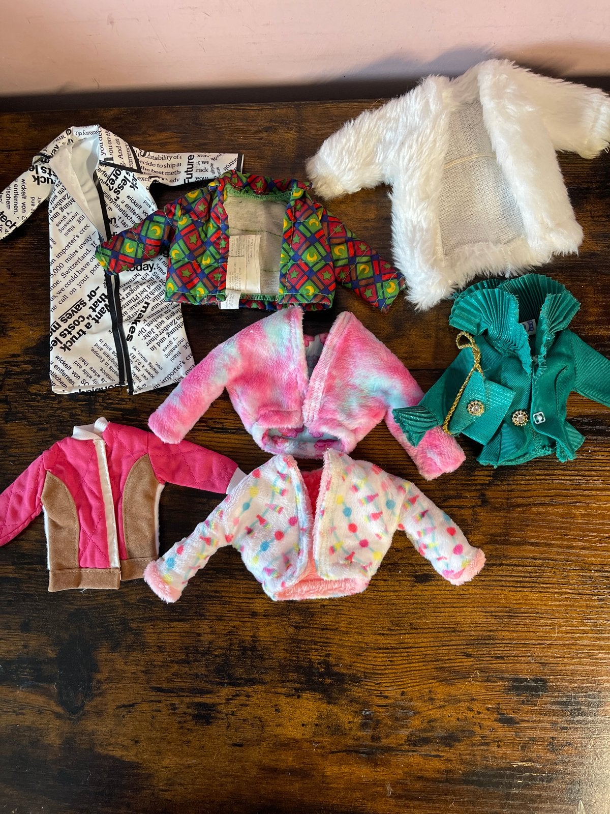 Barbie Kleding Set: Jassen en Accessoires, Ophalen of Verzenden, Gebruikt