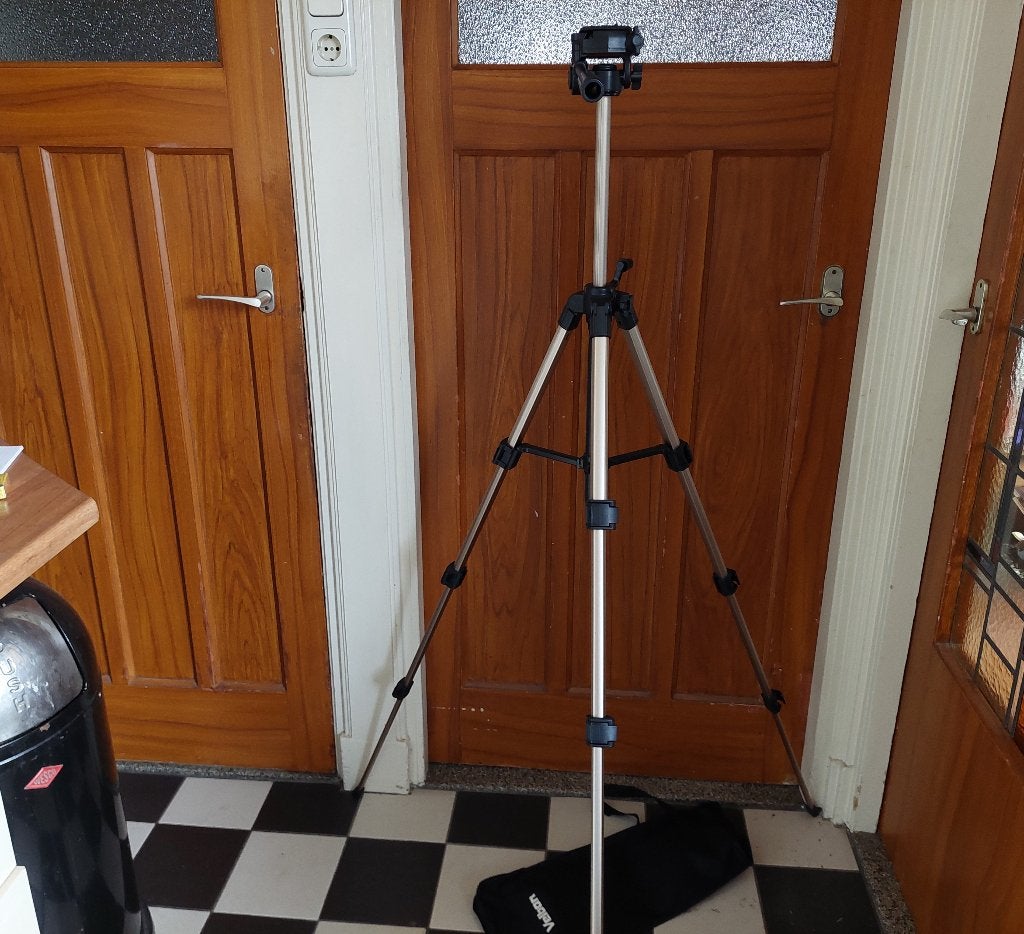 Velbon CX 444 statief / Prima staat, Zo goed als nieuw, Inklapbaar, 125 tot 150 cm, Ophalen of Verzenden