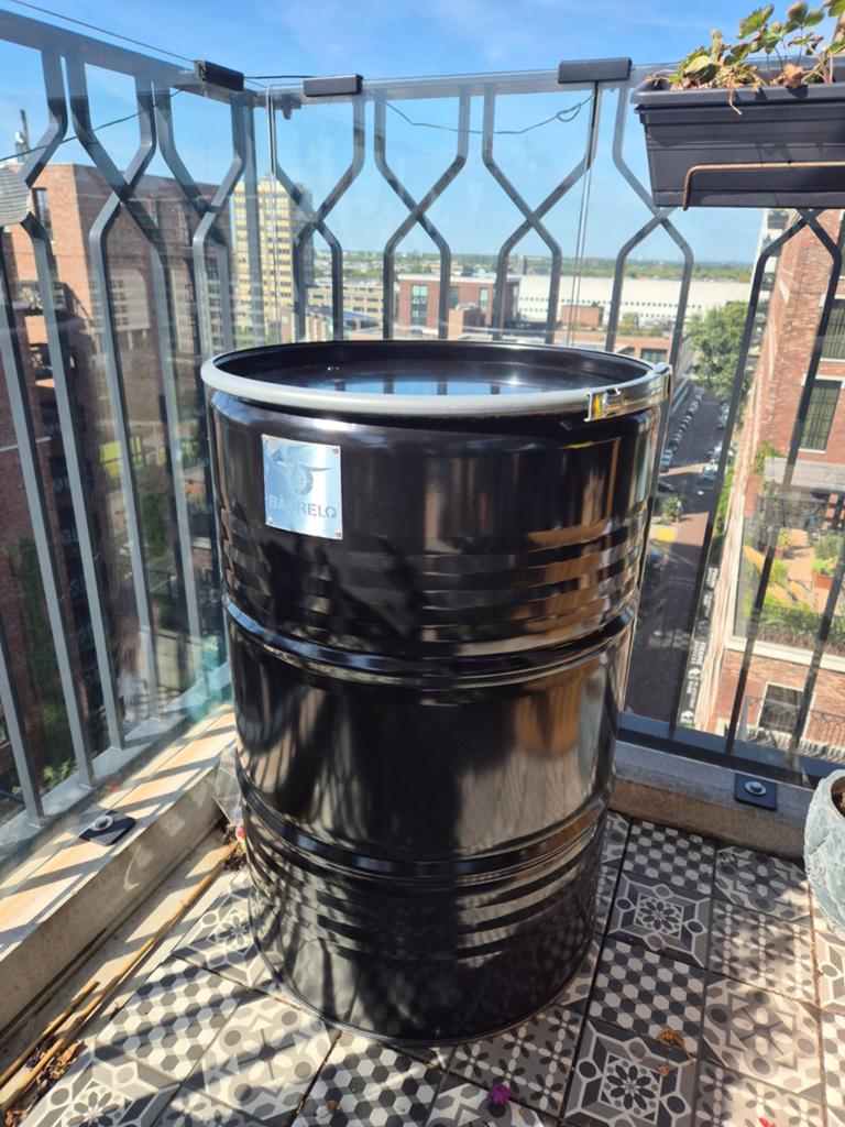 BARRELQ BBQ vat - Zo goed als nieuw, Ophalen of Verzenden, Zo goed als nieuw, BARRELQ