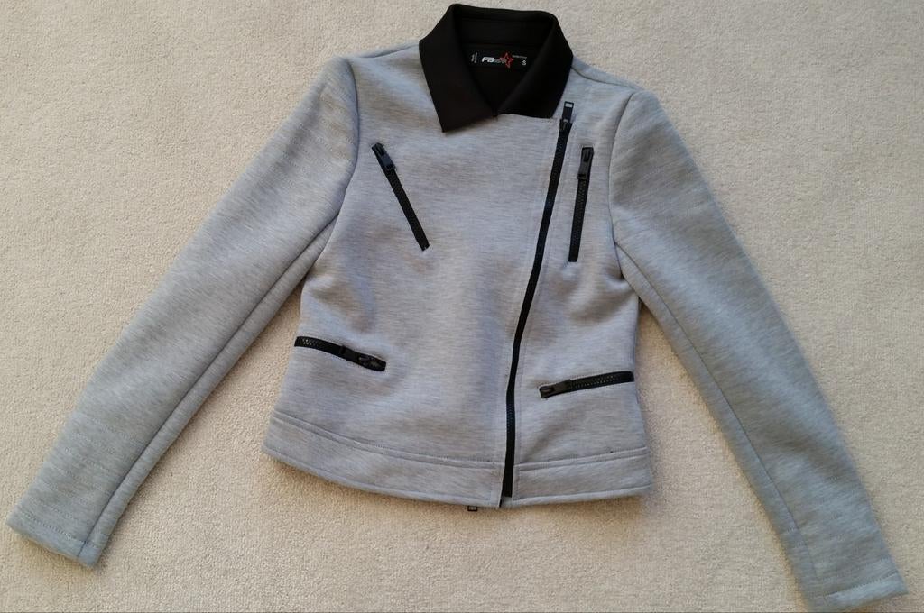 Jasje vestje grijs maat 36 maat s jas vest dameskleding, Verzenden, Nieuw, New Yorker, Jasje