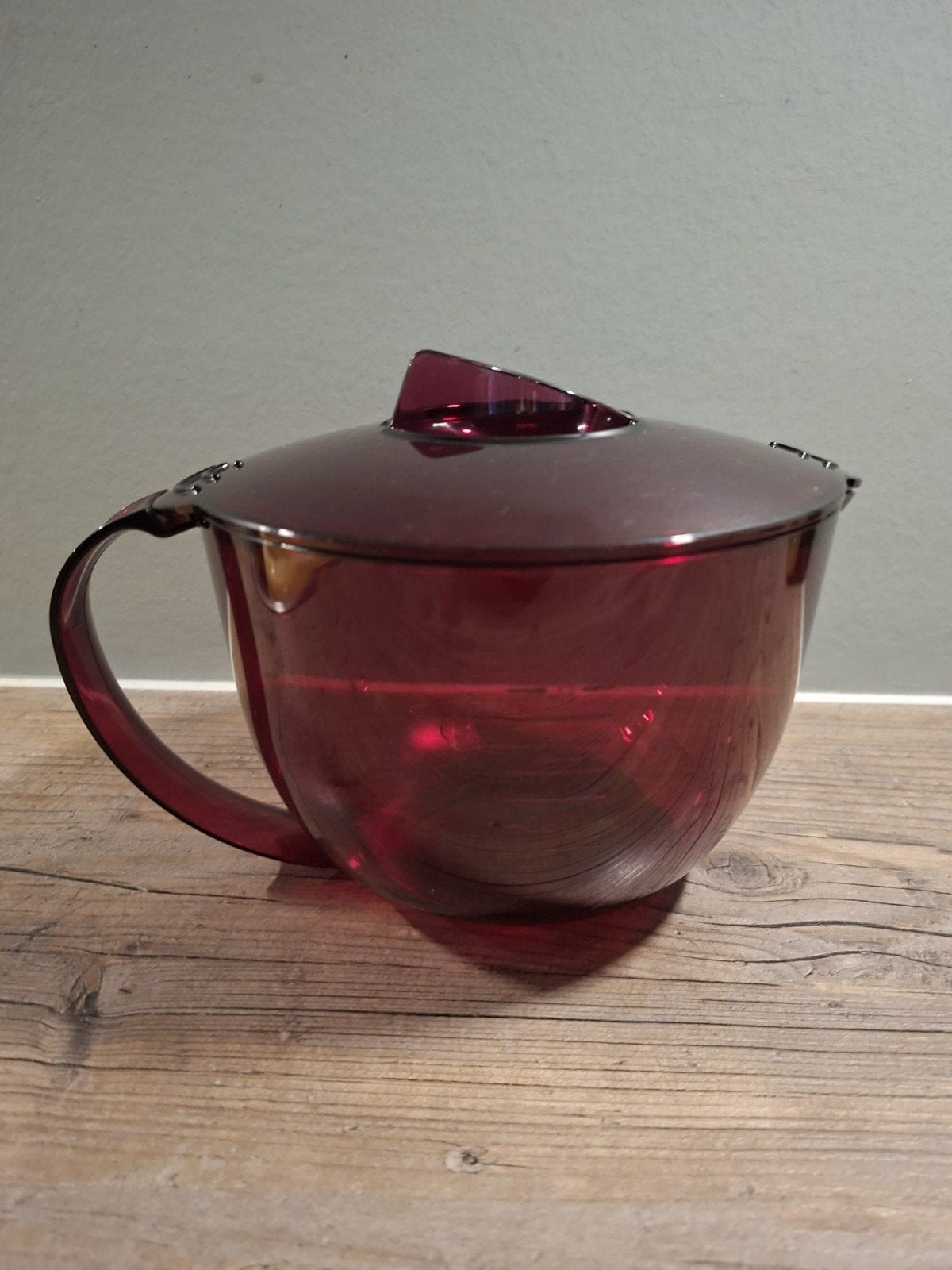Tupperware micro cook maatkan rood, Overige typen, Ophalen of Verzenden, Met handvat, Rood