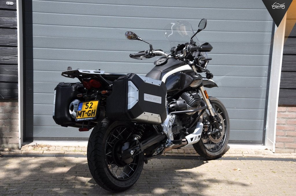 Moto Guzzi V85 TT Travel Mooie en complete motor!, Motoren, Motoren | Moto Guzzi, 853 cc, Bedrijf, Handvatverwarming, Meer dan 35 kW