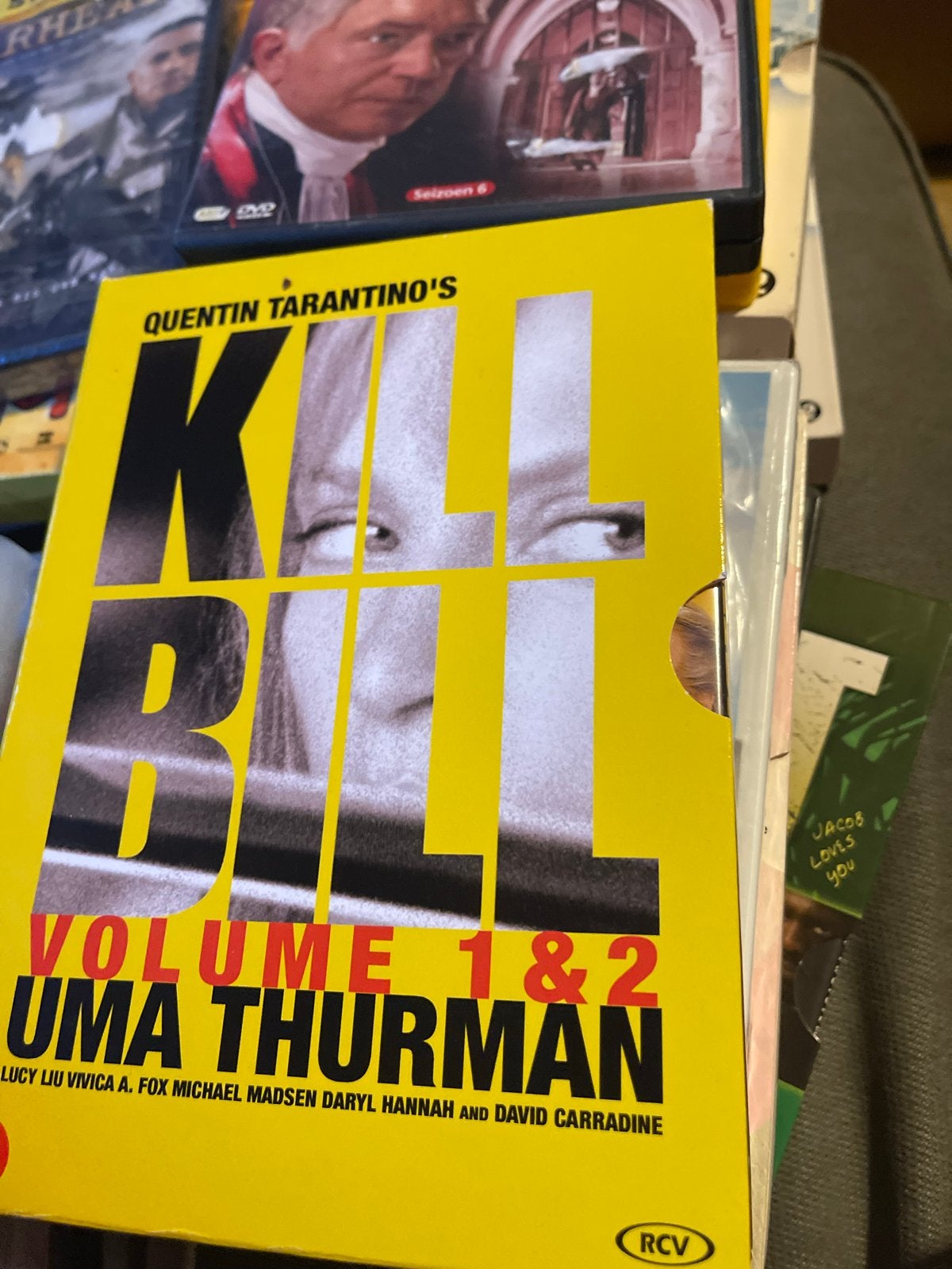Kill Bill Volume 1 & 2 DVD - Quentin Tarantino, Vanaf 16 jaar, Boxset, Actiethriller, Ophalen of Verzenden