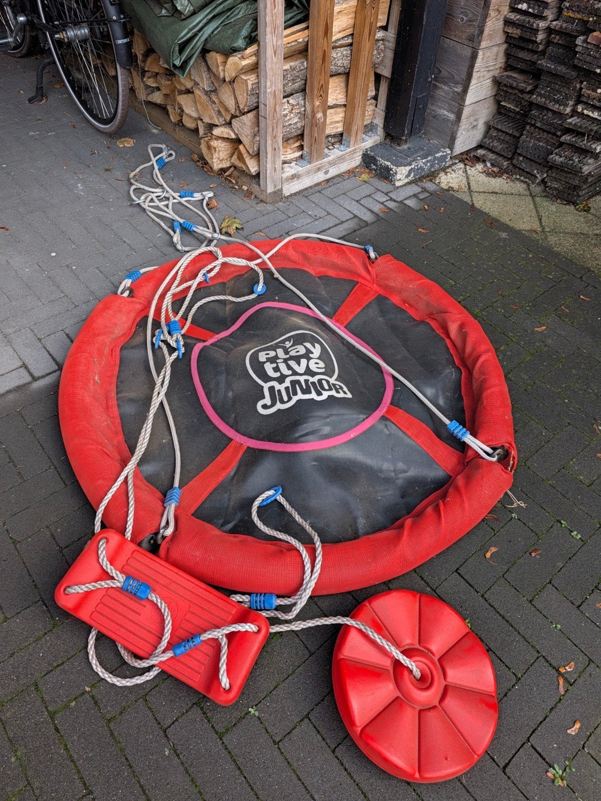 Diverse schommels en speeltoestel onderdelen, Ophalen, Gebruikt, Schommel