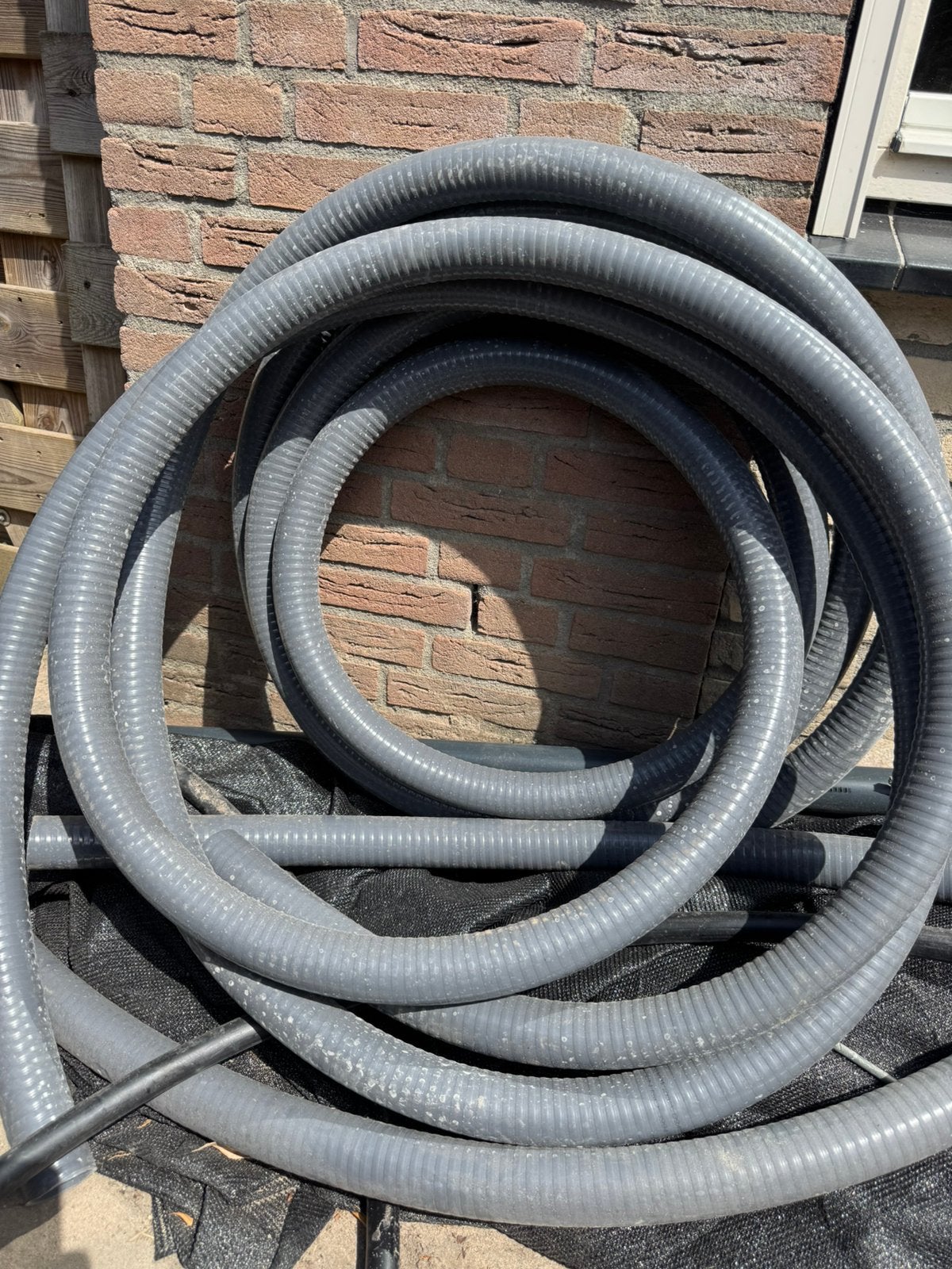 Slang tbv zwembad., Ophalen, Overige materialen, 6 meter of meer, Overige typen