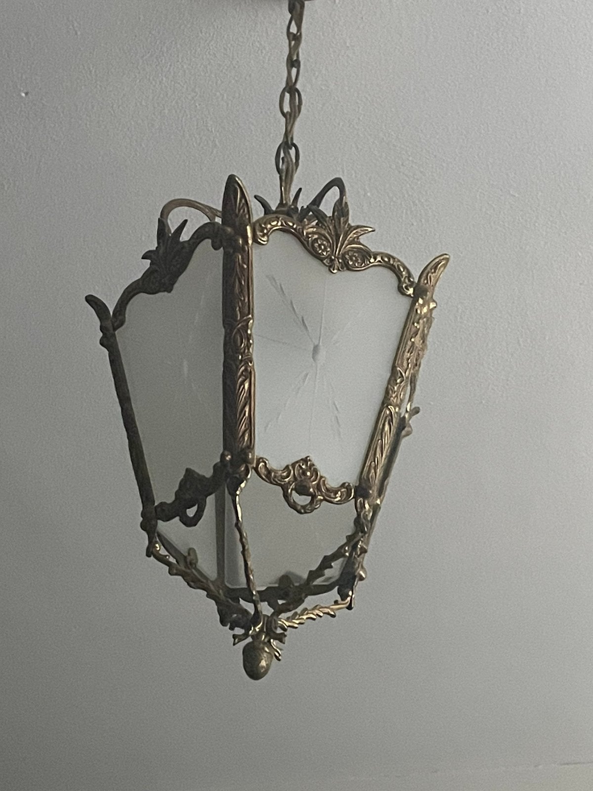 Hanglamp antiek, Antiek en Kunst, Ophalen of Verzenden