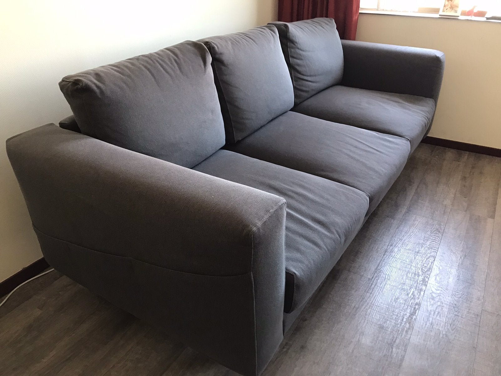 IKEA 3 zits Bank, Huis en Inrichting, Banken | Sofa's en Chaises Longues, Ophalen, Tweepersoons, 75 tot 100 cm, Zo goed als nieuw