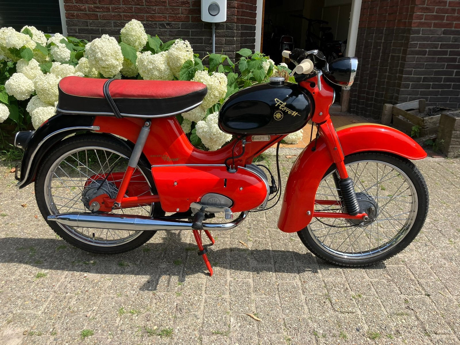 Kreidler Florett K54 uit 1960 3 hand motorkenteken, Fietsen en Brommers, Brommers | Oldtimers, Ophalen, Maximaal 45 km/u, Overige merken